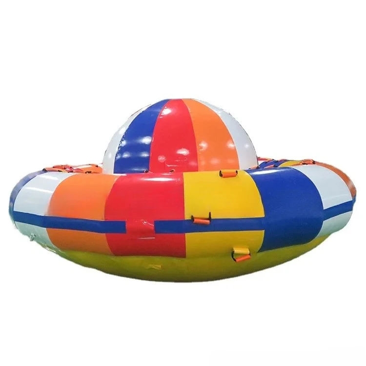 

Durable Inflatable Water Saturn Boat Sea Entertainment Pvc Towable Inflatable Disco Boat