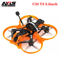 Axisflying C35 V3 3.5inch Cinewhoop 160mm With F745 AIO, C206 1960KV Motor, TBS RX Receiver Compatible DJI O3 for RC FPV Drone