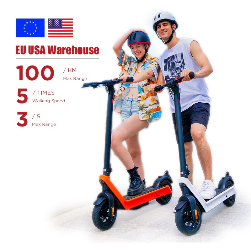

Original Kick Scooters 15.6 AH 20.8AH Battery Removable 10 Inch High power Motor 45KM Range X9 Foldable Adult Electric Scooter