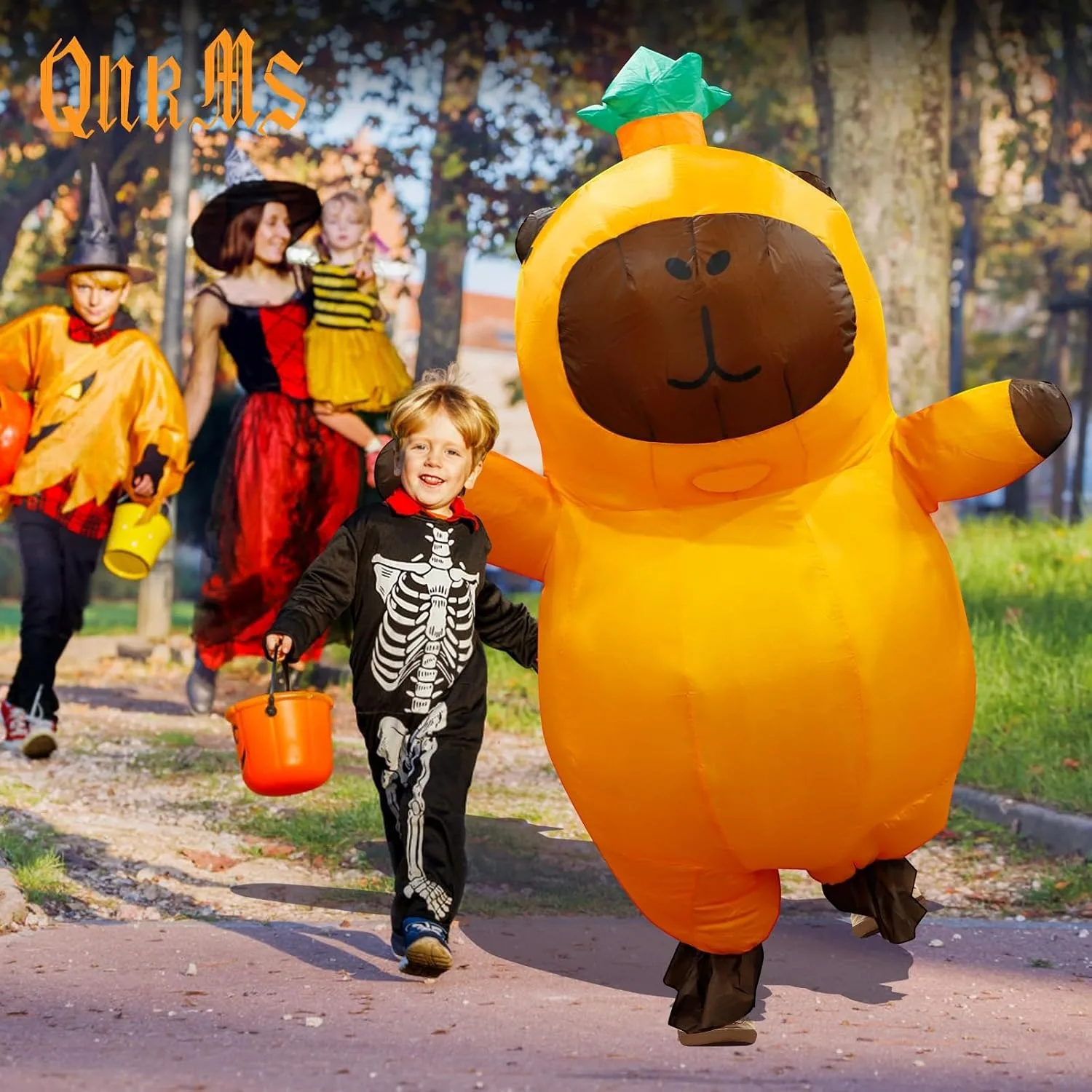 Capybara Inflatable Costume Adult, Funny Inflatable Costumes Blow up Suit Costumes for Adult,Party Cosplay Halloween Costumes view 5