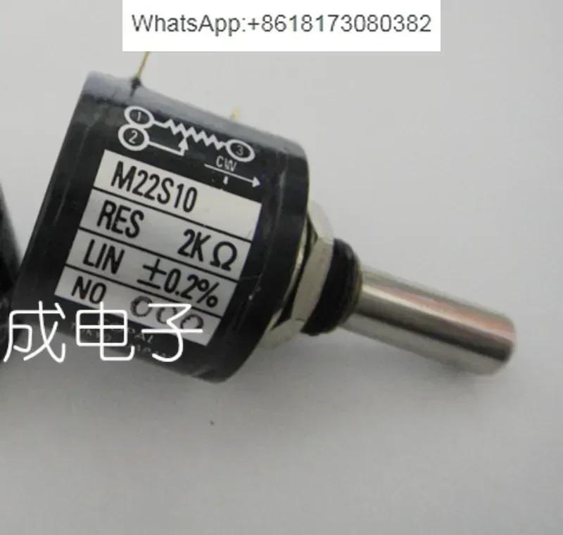 M22S10 200 500 1K 2K 5K 10K NIDEC COPAL multi turn potentiometer