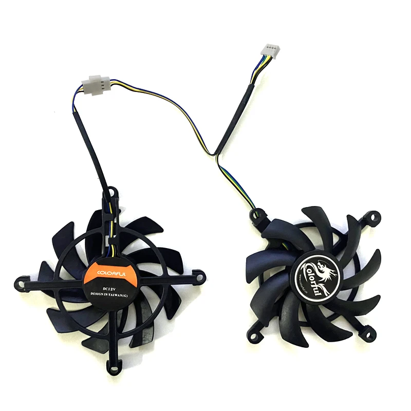 NEW 2PCS 85MM Cooling Fan Replacement RTX 3060 Ti GPU FAN For Colorful GeForce RTX 3060 Ti RTX3060 NB DUO 12G V2 L-V Graphics