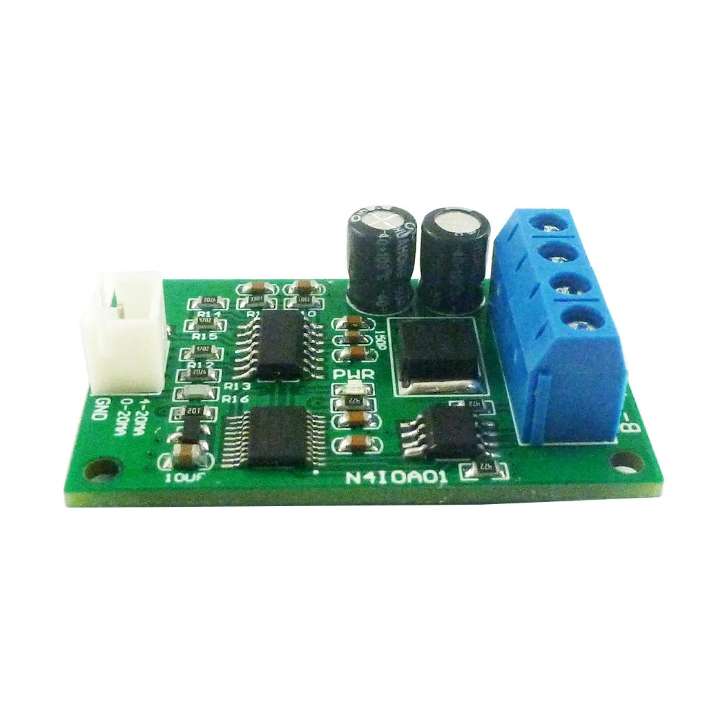 DC 12 В RS485 до 4-20мА 0-20мА генератор сигналов тока DAC преобразователь модуль Modbus RTU для ПЛК измерительных приборов умный дом