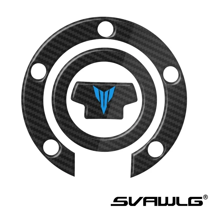 3D Carbon Fiber Motorcycle Fuel Tank Pad Cover Protector Decal Stickers For  MT09 MT-09 MT 09  MT-07 MT07 MT 07 2021-2022