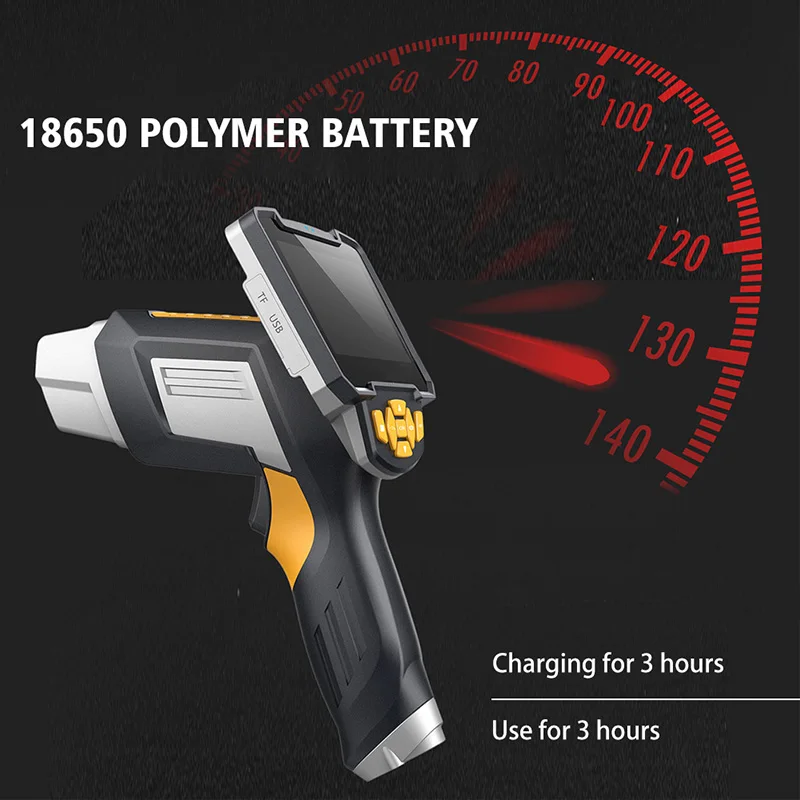 Endoskopi Industri Digital 4.3 Inci Layar LCD Borescope Videoskop Kamera Inspeksi Semi-kaku Endoskopi Genggam