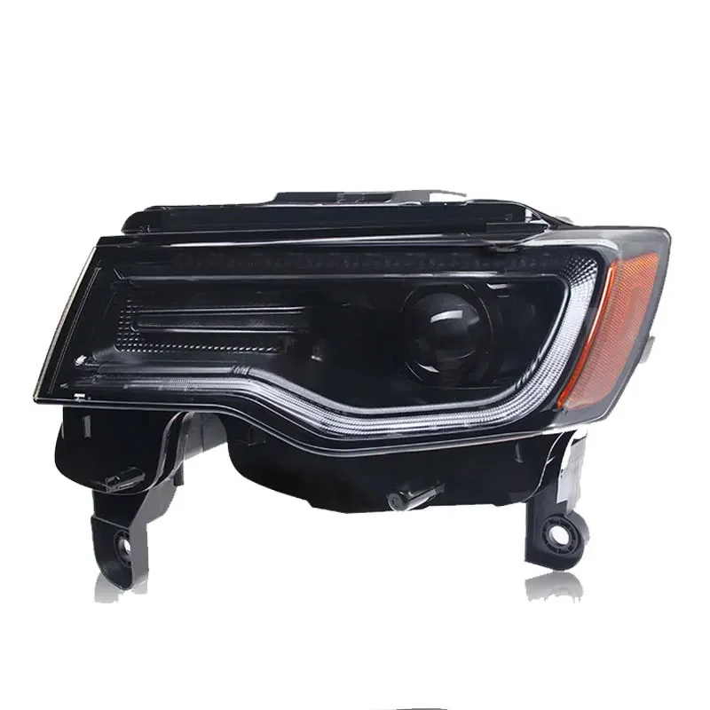 LED Headlight for JEEP Grand Cherokee Headlight 2017-2019 Compass LED Head Lights DRL Turn Signal Projector Lens Auto Accessorie