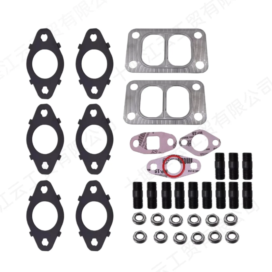 1045986 Exhaust Manifold Gasket Screw Kit for Cummins 5.9 6.7 24V 98-07 Engine