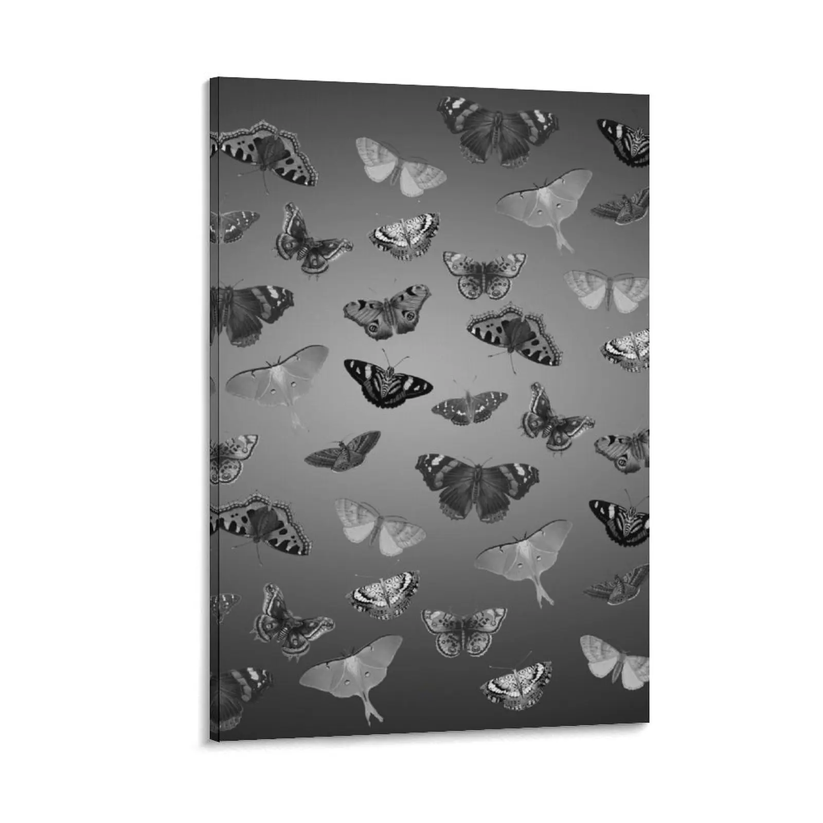 

Magical Moths Canvas Painting aesthetic room canvas wall art nordic home decor Posters on the wall