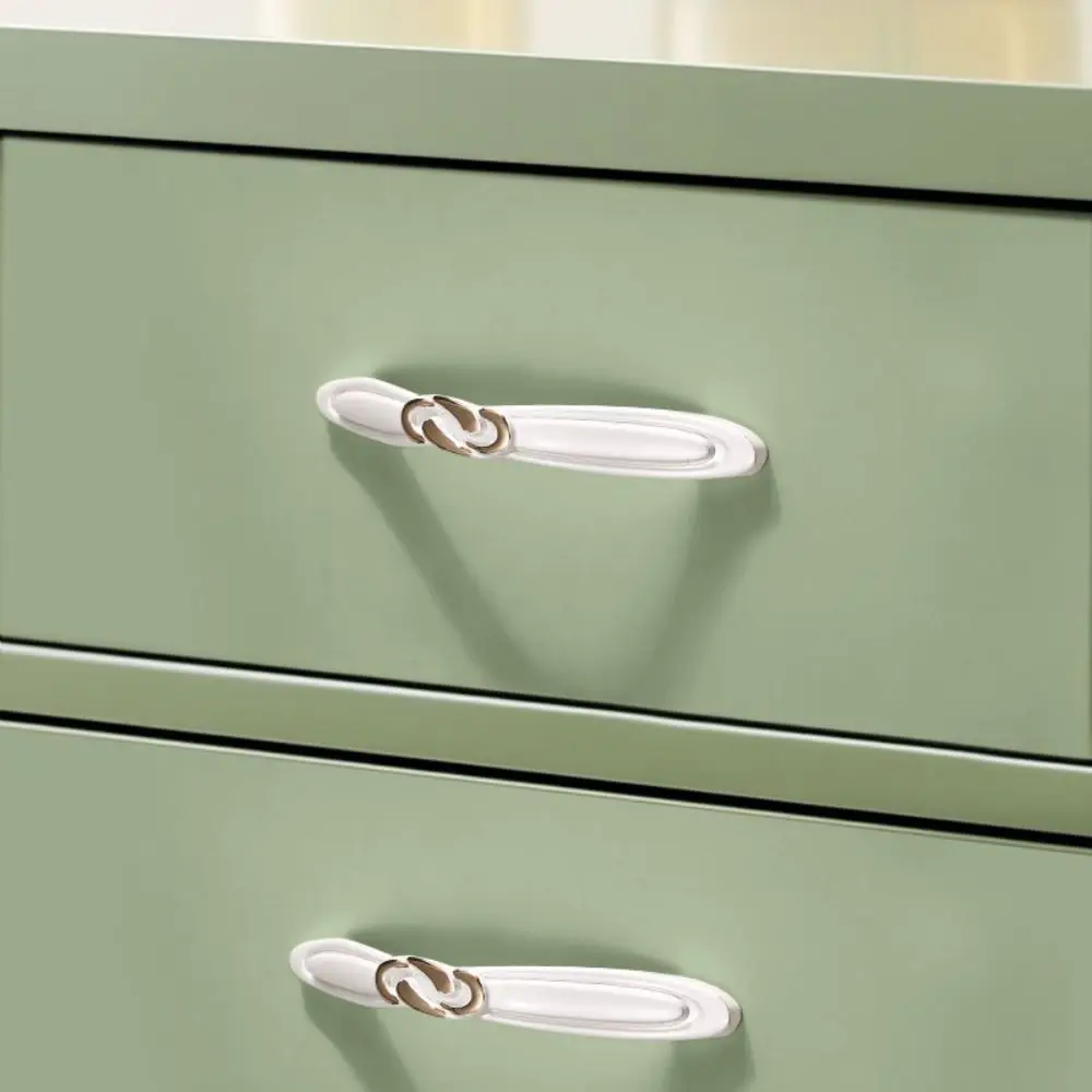 

Rust-Resistant Drawer Handle Easy-Grip Design Sturdy Dresser Furniture Door Knobs European Elegant Cabinet Knobs Cupboard