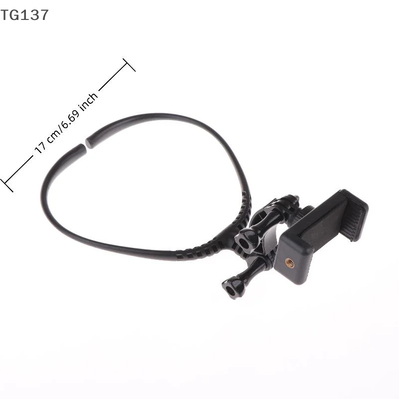 1Set Universal 2 In 1 Neck Hold Mount Phone Action Camera For Action Action Camera Phone Accessories