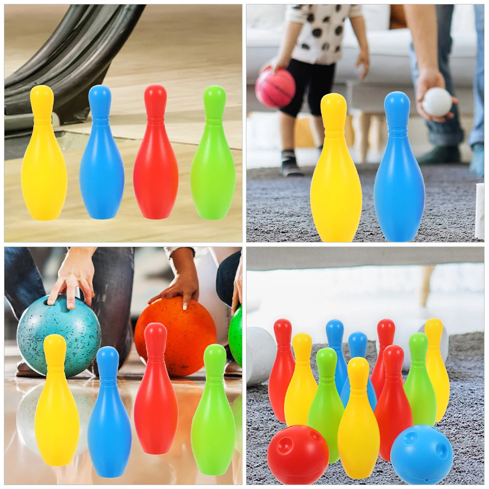 Mini jouets de bowling gonflables à l'extérieur, pour enfants en bas âge