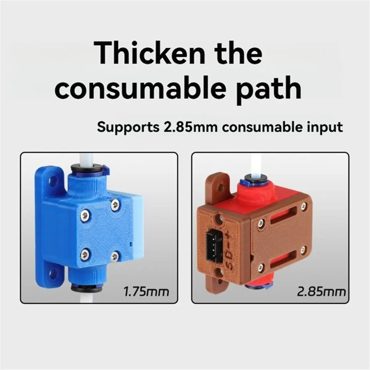 

Модуль обнаружения материала DIY 2,85 мм для 3D-принтера для разбивания, засорения и запутывания нити