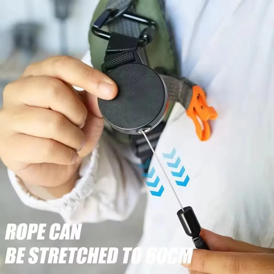 Выдвижной противоугонный держатель для телефона, ремешок для мобильного телефона, чехол для смартфона, защитный трос с зажимом для ремня, ремешок для мобильного телефона