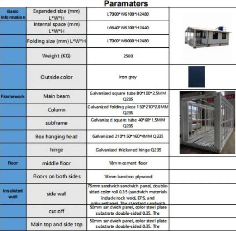 YG pieghevole ufficio modulare a basso costo alloggiamento pieghevole case prefabbricate casa prefabbricata personalizzata Container House