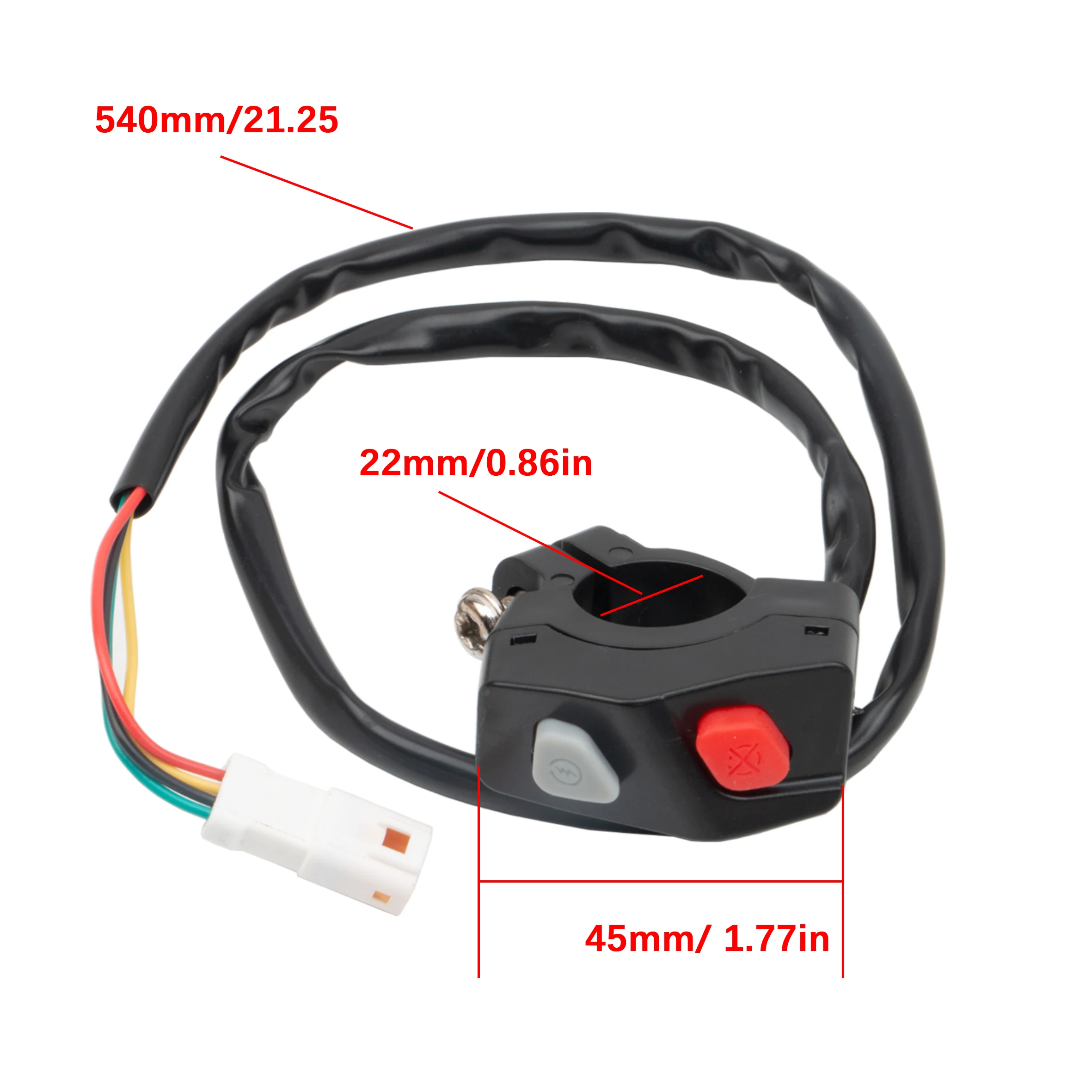 Motorcycle Start Stop Two Function Switch Button For KTM EXC XC XCW EXCF SX SXF 125-500cc Universal