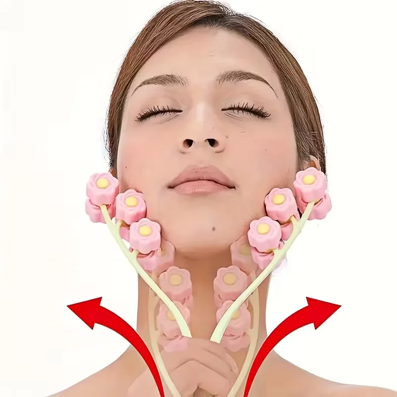 V Facial Firming and Shaping Massage Roller - Facial Massager - Facial Massage (Caution advised for sensitive skin)