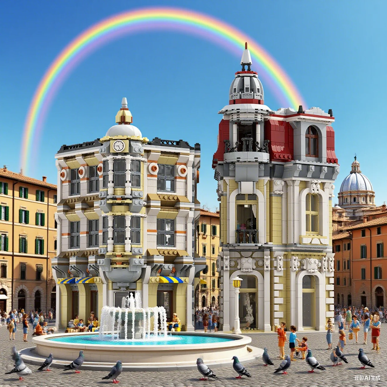 4002 pièces MOC coin Alley briques modèle rétro coin Alley Architecture vue sur la rue blocs de construction assemblage jouets enfants bricolage cadeaux