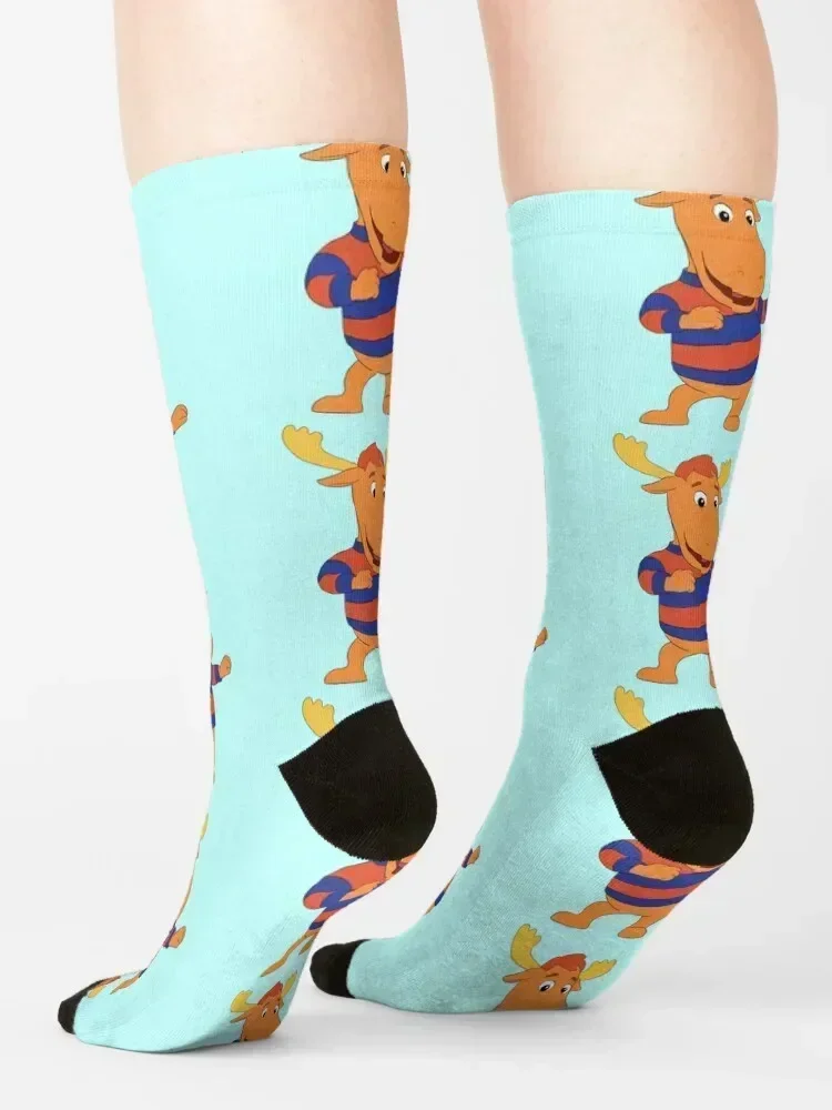 Tyrone Socks Hiking boots man cartoon set Ladies Socks Men's