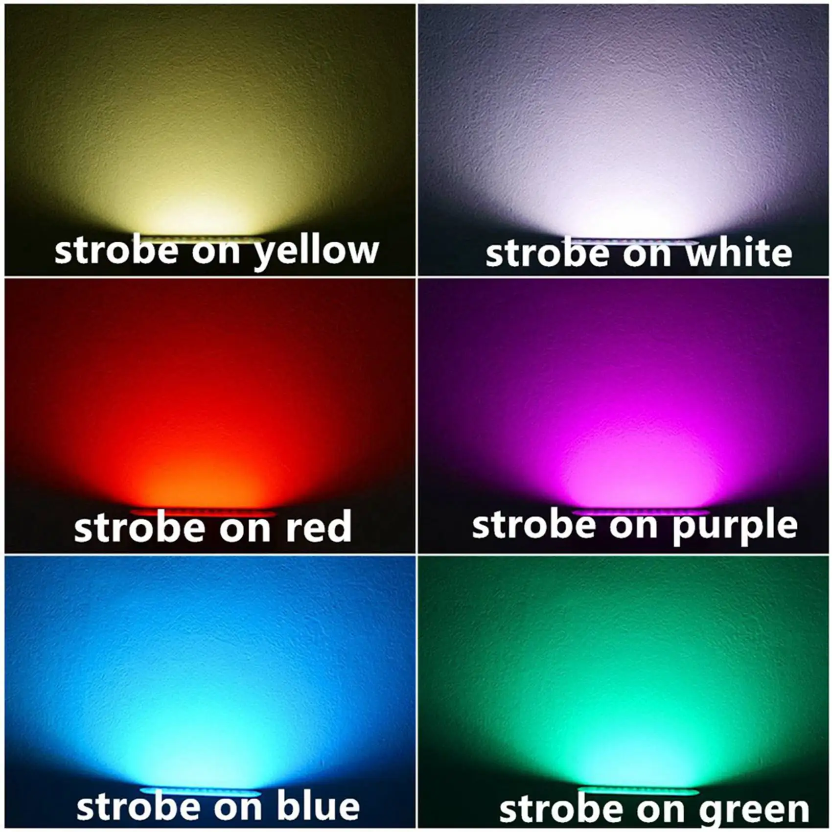 

ABKW-2X 180 Leds Strobe Flash Light Portable 35W Remote Sound Control Strobe Speed For Stage Disco Bar Party Club(EU Plug)