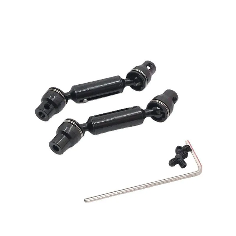 Metal Upgrade, Front And Rear Drive Shafts, For WPL 1/10 C74 1/16 RC Car Parts