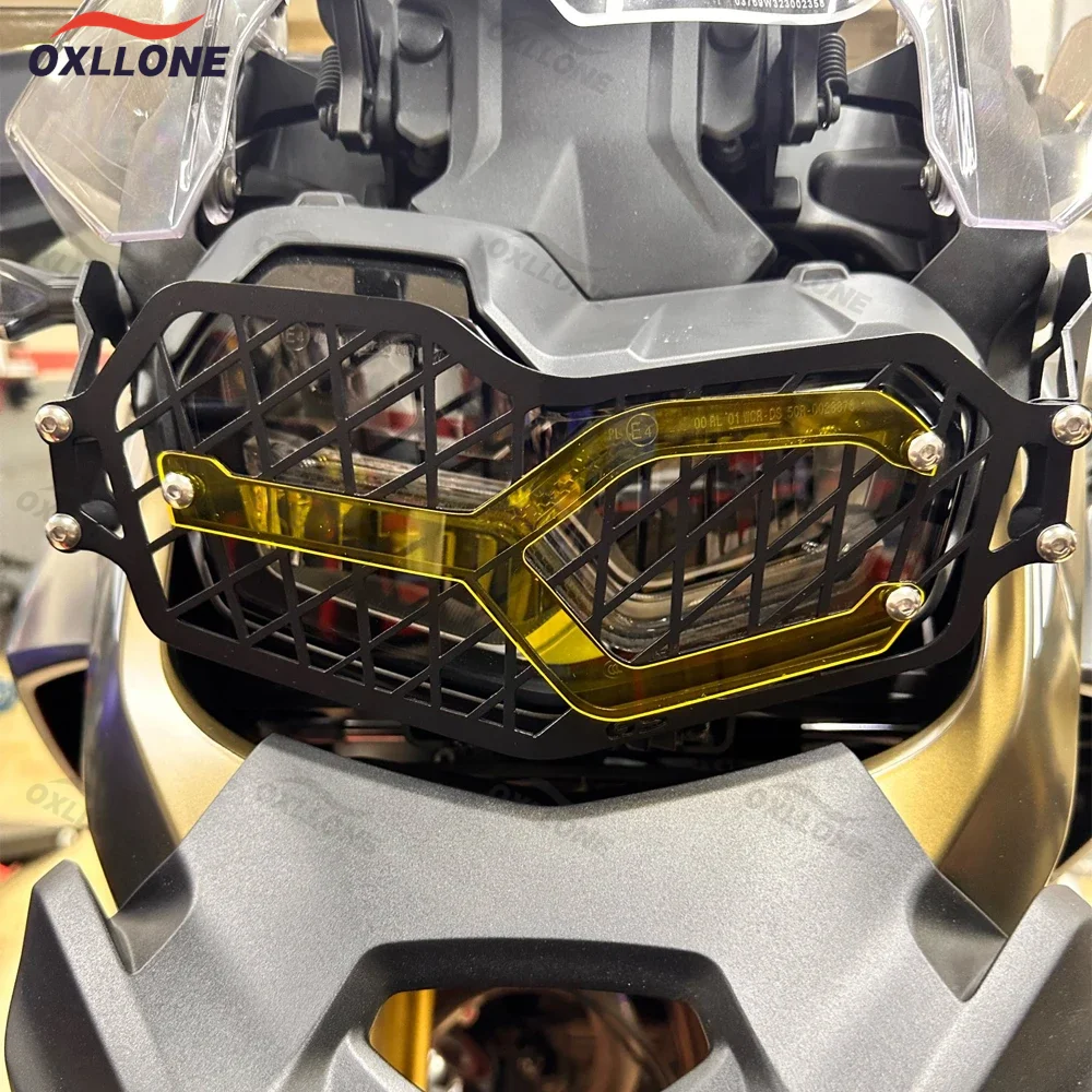 

Headlight Guard For BMW F800GS F900GS Adventure 2024-2026 F850GS ADVENTURE 2018-2023 Motorcycle HeadLight Grille Cover Protector
