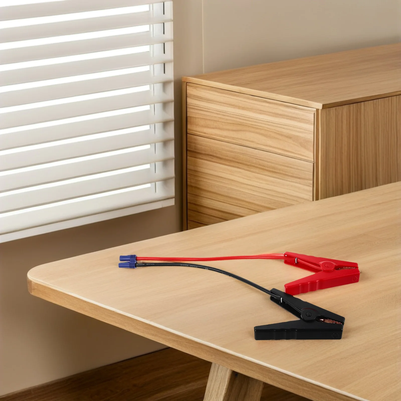 

Car Emergency Jump Starter Cable Clamps Auto Booster Cables Quick Start Vehicle Starting Power Supply Tool For