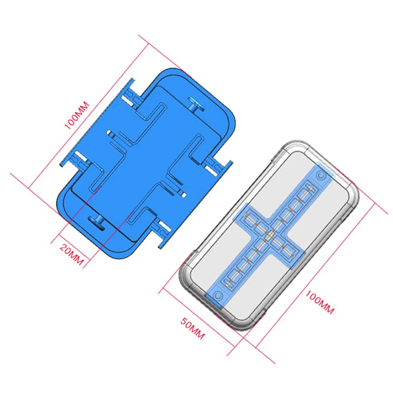 1PC Multiple Pill Splitter Stainless Steel Blade Quartering 1/4 1/2 Pill Cutter for Round Oblong Pills Tablet Cutter Splitter