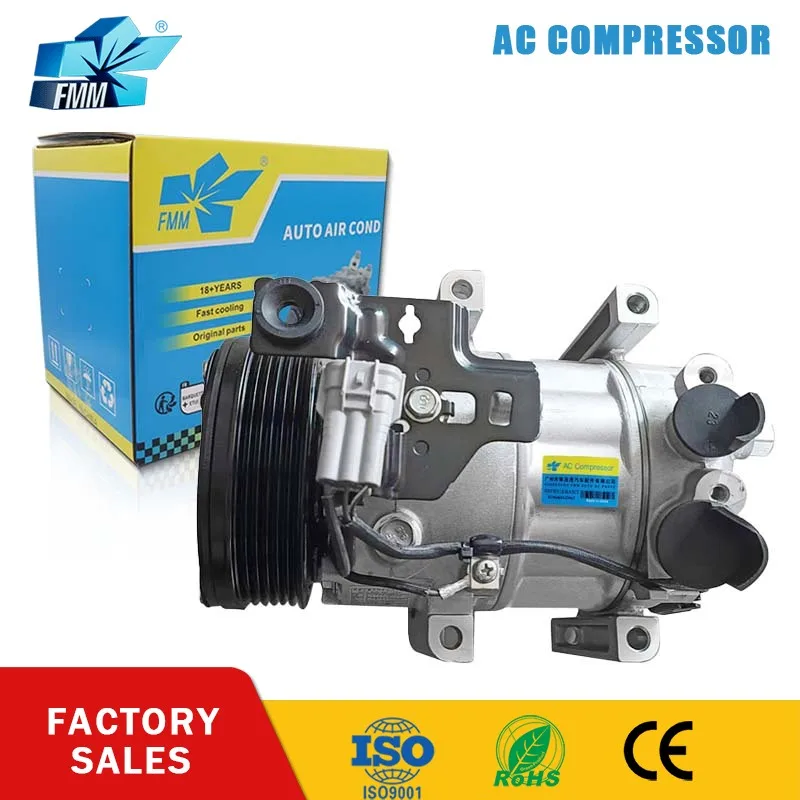 

FMM 6ses14c A/C AC Compressor 12V for Subaru 447250-9900 6Grooves
