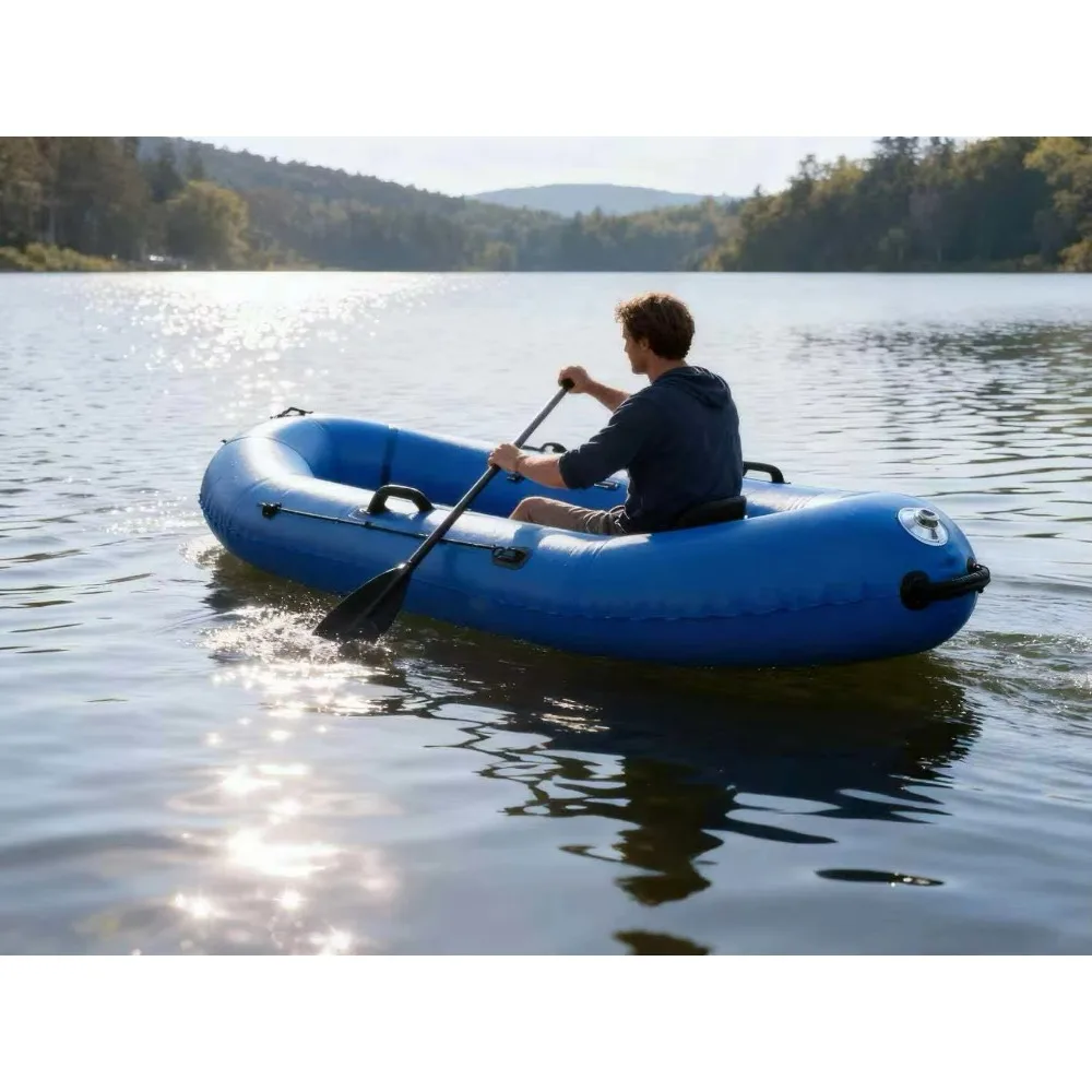 النسر Tynes SD360 قارب الاعتداء القابل للنفخ سميكة مقاومة للاهتراء العادية بولي كلوريد الفينيل بدن كاياك الوقاية من الفيضانات قارب الإغاثة الكوارث