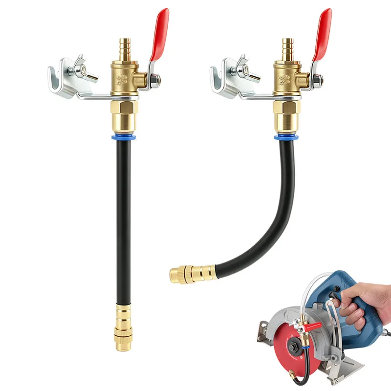 LOZLIN Adjustable Angle Grinder Water Sprayer Universal Flexible Water Nozzle Dust Removal Cooling System for Tile Marble Brick