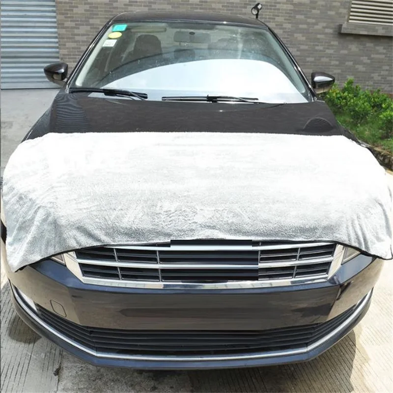 Car Cleaning Towel Upgraded Microfiber Ultra-Soft Auto Wash Towels Super Absorbent Scratch-Free Drying Cloth 40x100cm