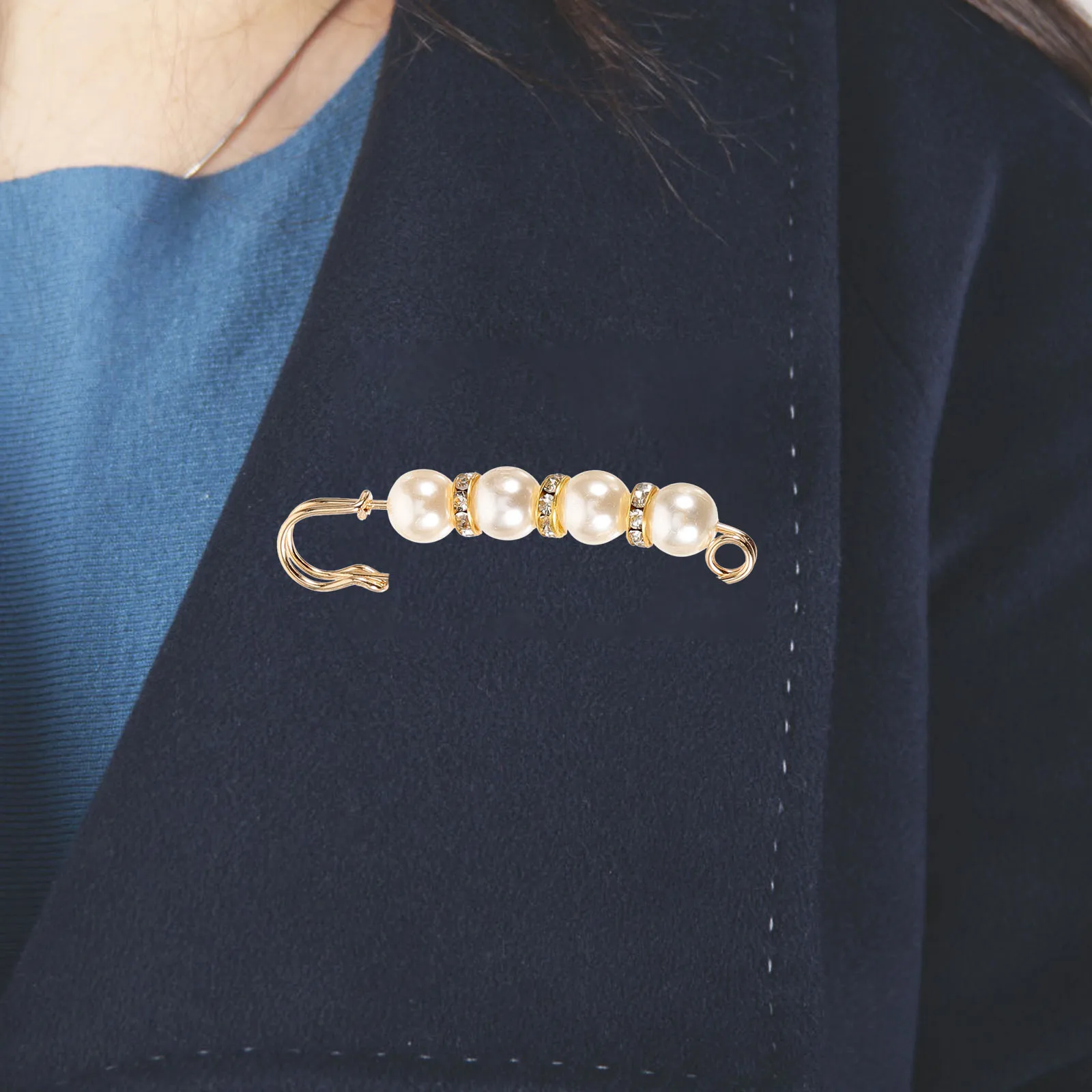 

12pcs Women Brooch Pin Dress Clips Sweater Shawl Cardigan Safety Pin Pant Waist Tight Clip Clothing Accessories Decorative