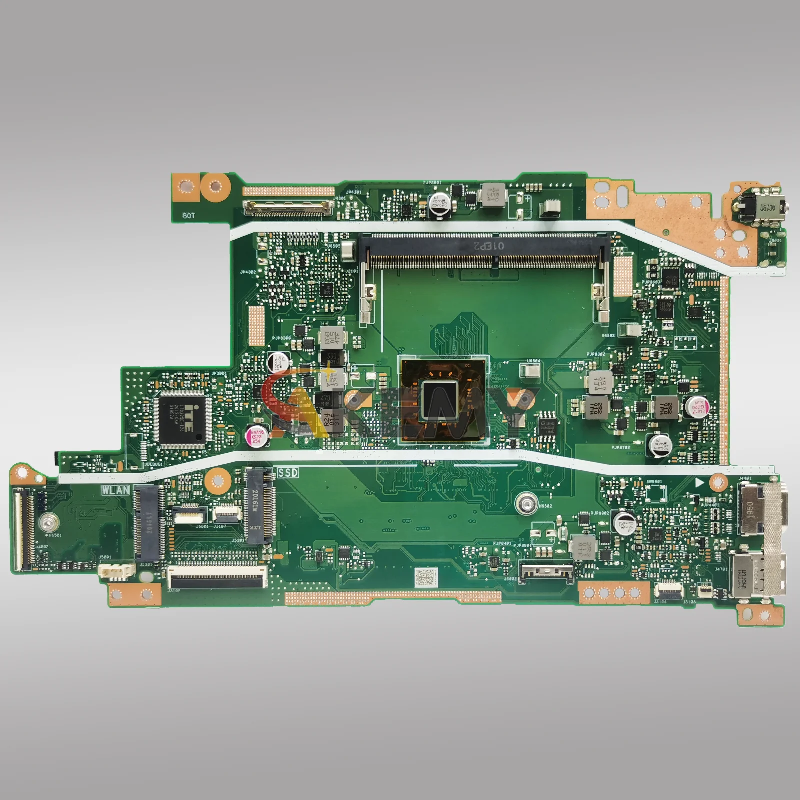 X509MA Motherboard Laptop untuk ASUS VivoBook X509M A509MA A409MA F409MA X509MA F509MA Mainboard dengan Tes CPU Celeron OK Pengiriman Cepat