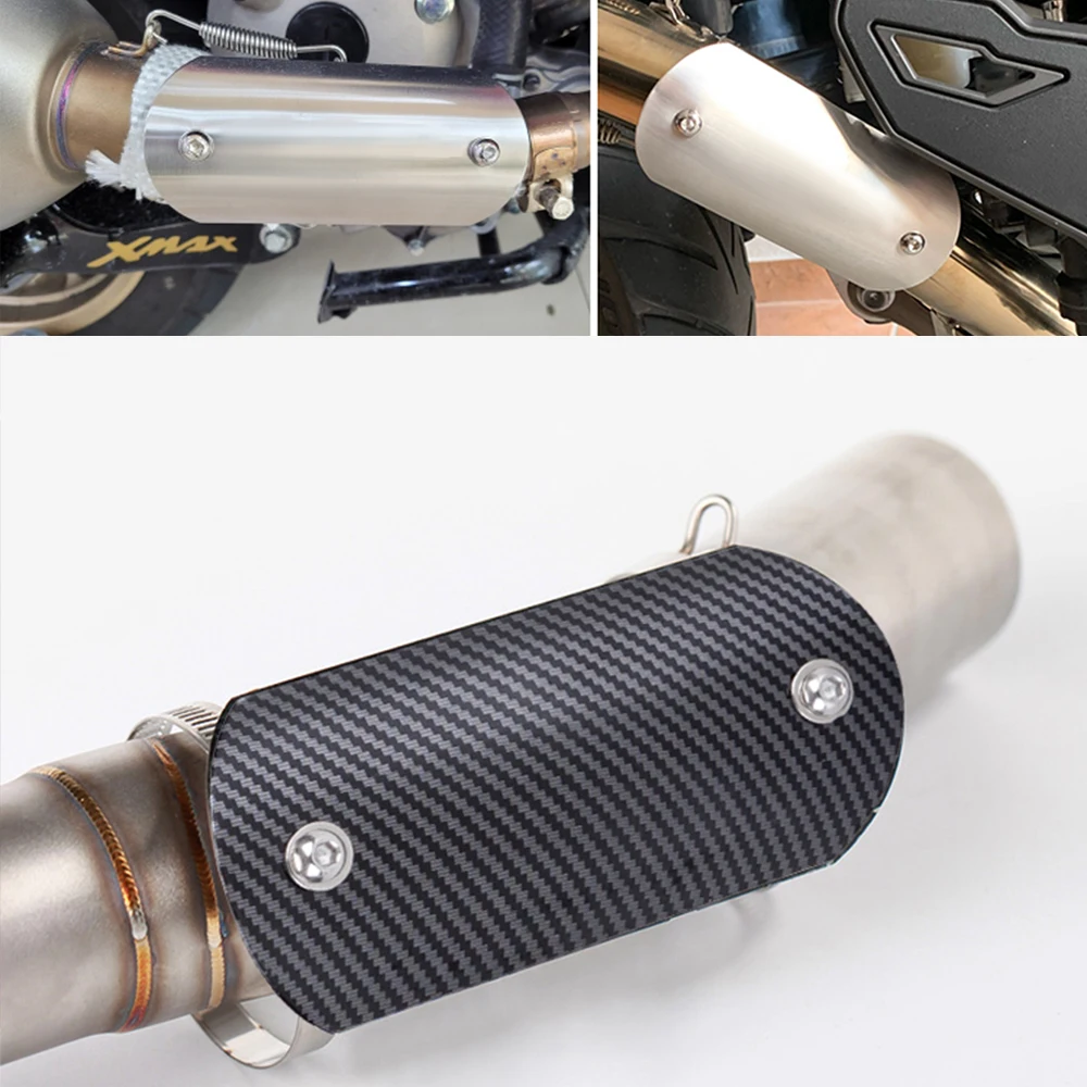 

High QualityMotorcycleStainless Steel Exhaust Pipe Cover, Modification Middle Link Pipe, Heat Shield