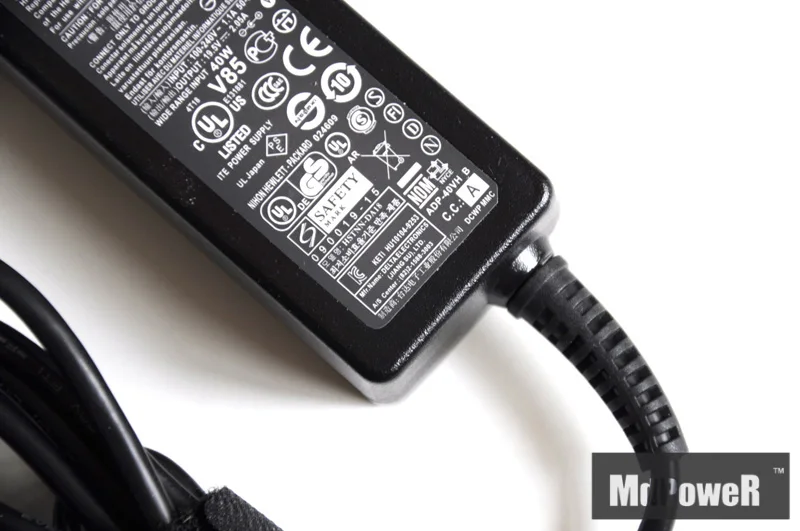 19.5V 2.05A 40W 4.0x1.7 مللي متر AC محول شاحن الكمبيوتر المحمول ل HP Mini 110 210 HSTNN-DA18 580402-003 622435 584540-001 N17098