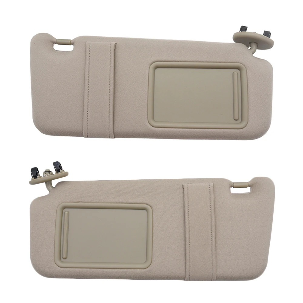 Auto Sonnenblende Schattens piegel für Toyota Camry 2013-2017 Fahrer Passagier links rechts beige grau 74320-06780-b0 – Detail 4