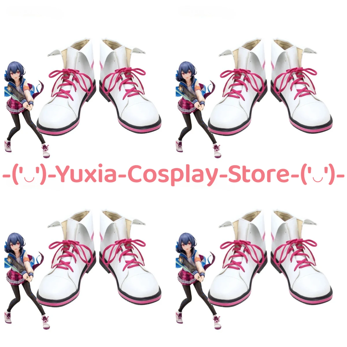 

Юксиакосплей! Idolmaster, блестящие цвета, обувь для косплея Morino Rinze, реквизит для персонажей аниме, ботинки из искусственной кожи, костюм для Хэллоуина