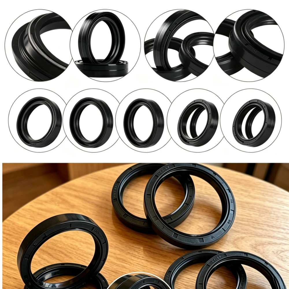 

4pc/8pc/16pc 50x63x11 50 63 11 50*63 Oil Seal & Dust Cover Front Fork for Benelli TRK502 TRK 502 2016 BN600 TNT600 BN TNT 600 GT
