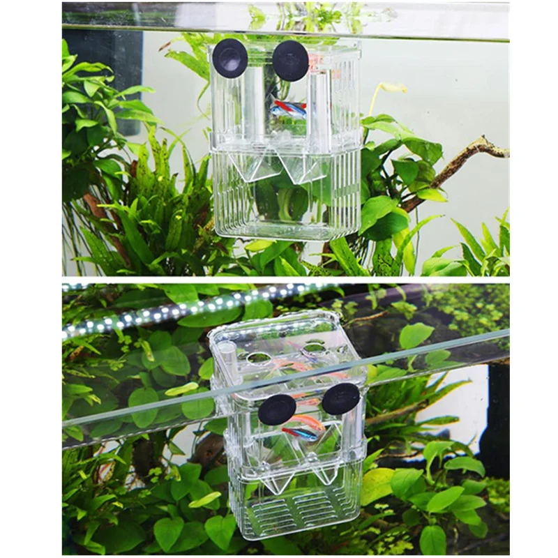 Acrylic Fish Tank Breeding Isolation Box Aquarium Hatchery Incubator Holder Aquarium Accessories fish supplies