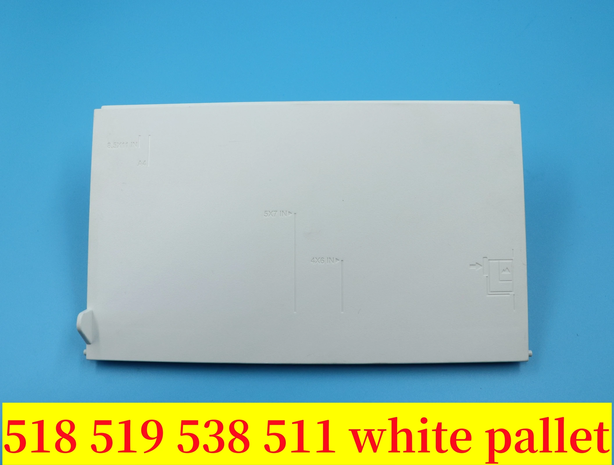 Bandeja de papel de arrastre para HP tank smart, 518, 519, 511, 508, 518, 519, 531, 538, 516, paleta blanca, 616, 615