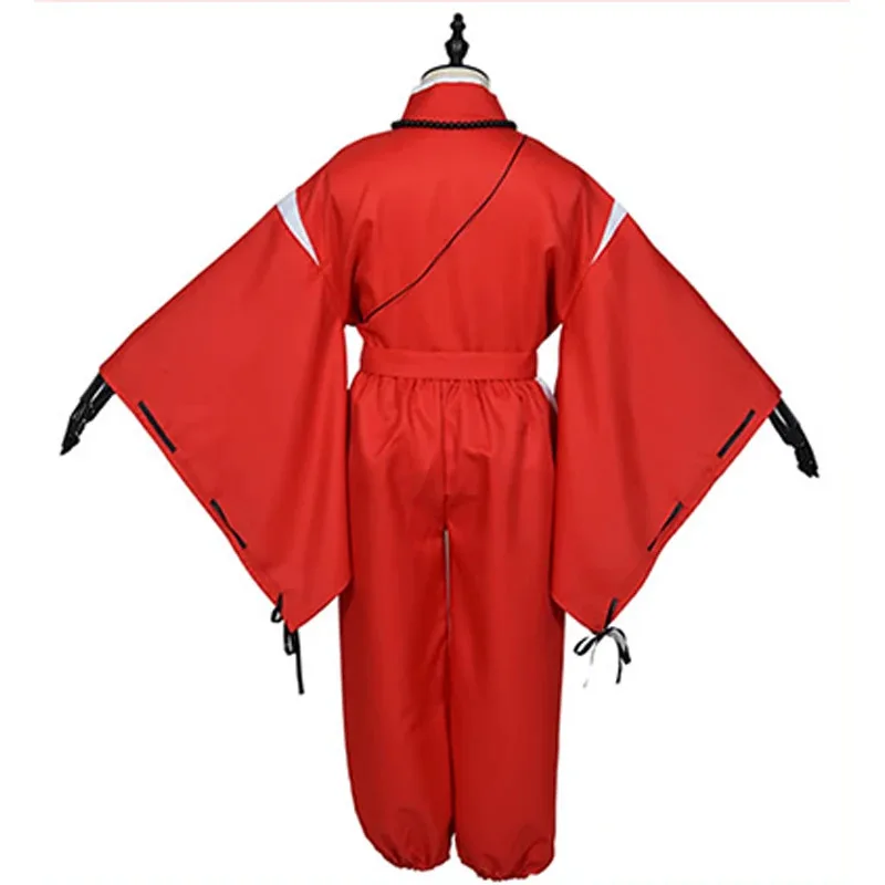 Аниме Inuyasha костюмы для косплея кимоно костюмы на Хэллоуин для мужчин одежда для ролевых игр костюм парик вечерние красная униформа полный комплект