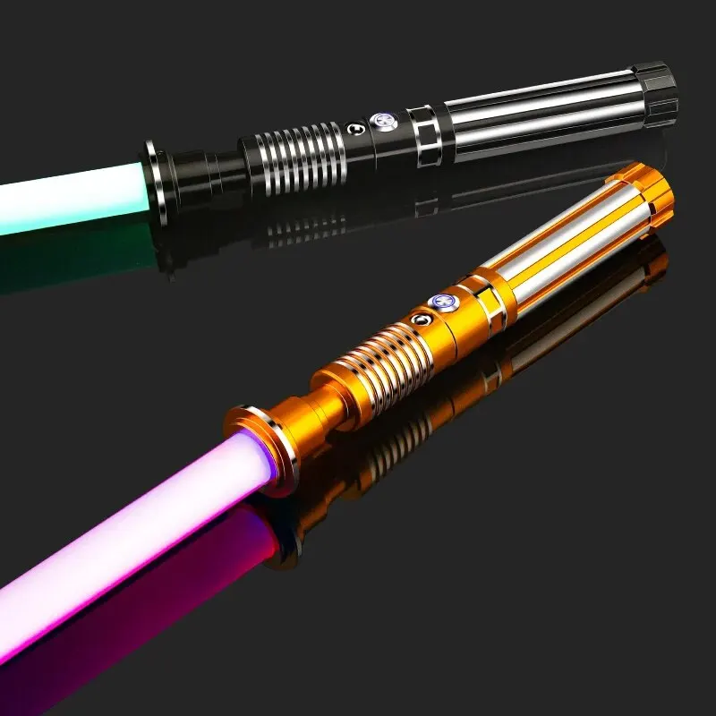 RGB Metal Lightsaber Laser Sword 16 Colores Sabre De Luz Light Stick Rave Cosplay Led Flashing Weapon Cool Toys