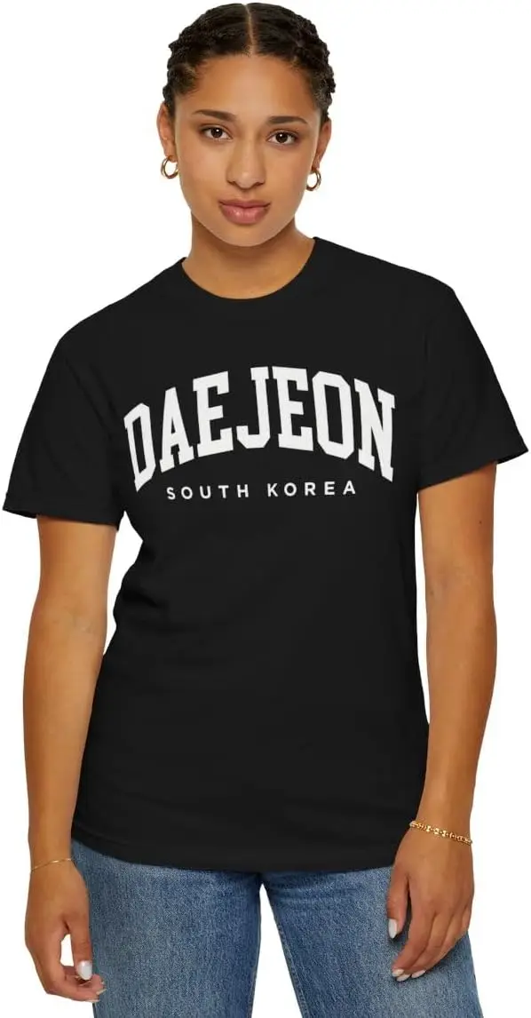 Daejeon South Korea Adult Unisex Comfort Colors Short Sleeve T-Shirt