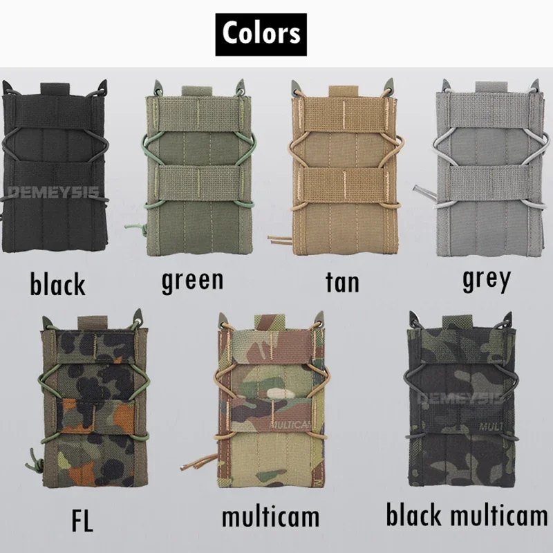 5.56 Tactical Magazine Pouch dla AK AR M4 AR15 Single Mag Bag Outdoor Shooting Hunting Rifle Pitol Molle Pouch