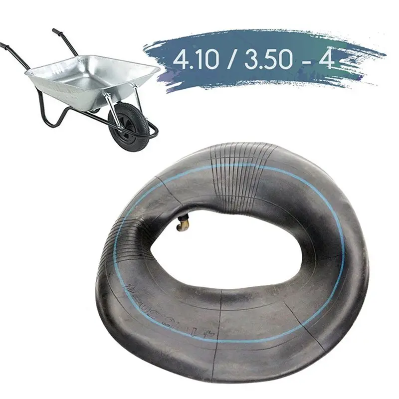 5X 4.10/3.50-4 Inner Tube For Wheelbarrows, Tractors, Mowers, Carts Electric Three-Wheel Four-Wheel Scooter ATV-A08Q