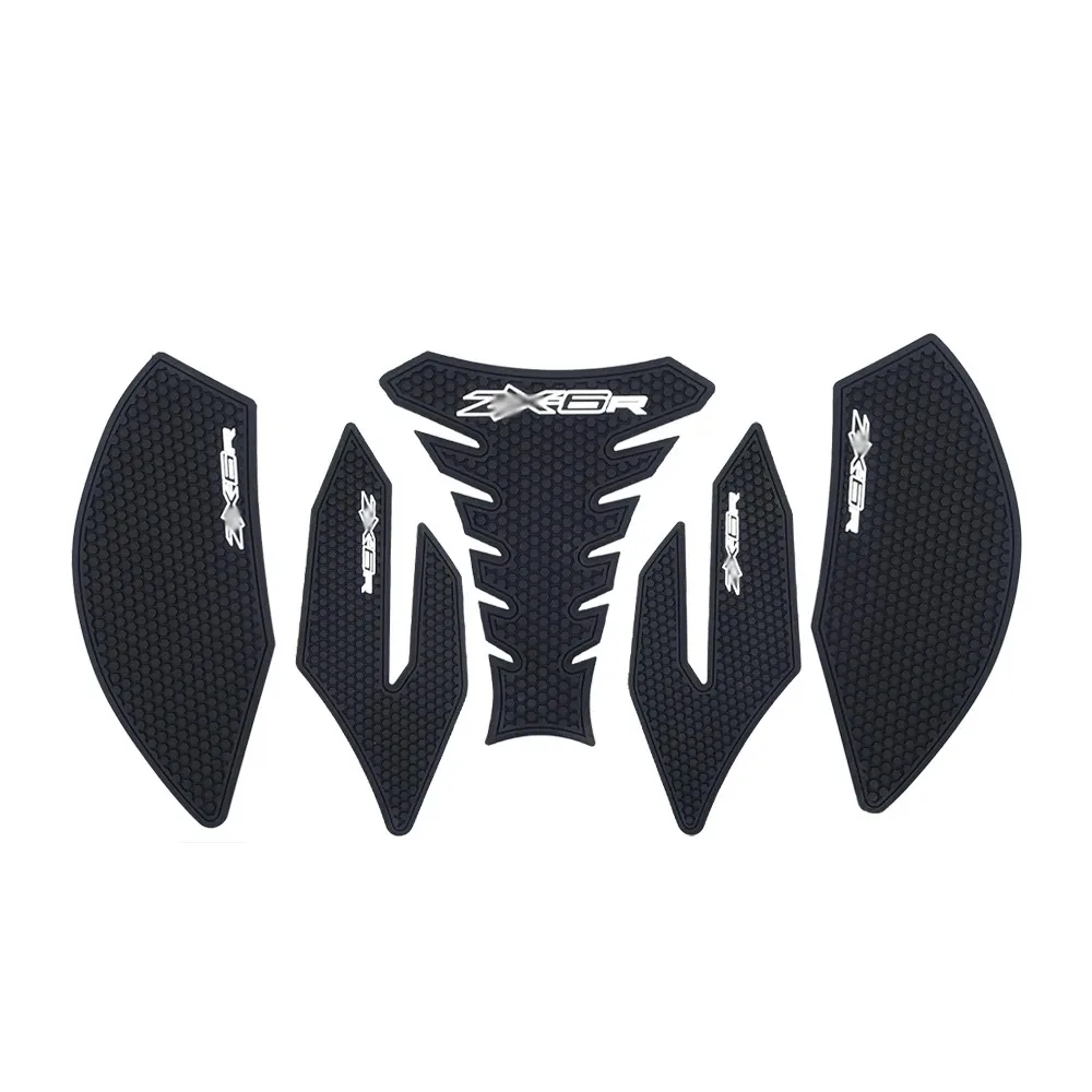 ZX 6R 2023 Motorcycle Side Traction Pad For Kawasaki Ninja ZX-6R 2019 2020 2021 2022 ZX6R Fuel Tank Knee Grip Decal Tank Sticker