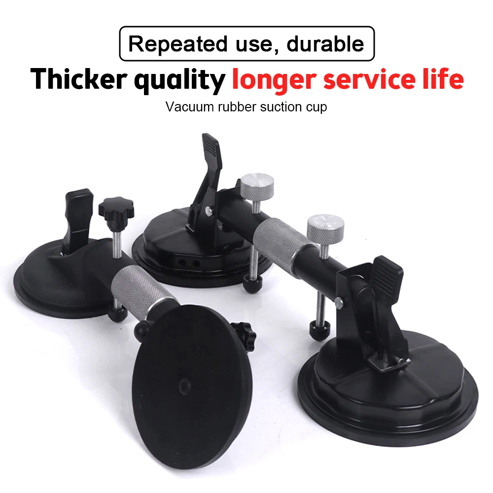 Adjustable Vacuum Suction Cup Glass Lifter Ceramic Tile Carrier Sucker Joining Leveling Countertop Installation Tool