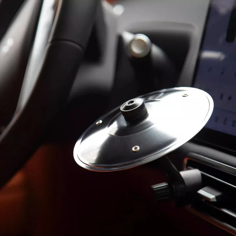 

Car interior out of trend Car percussion cymbal stainless steel drum