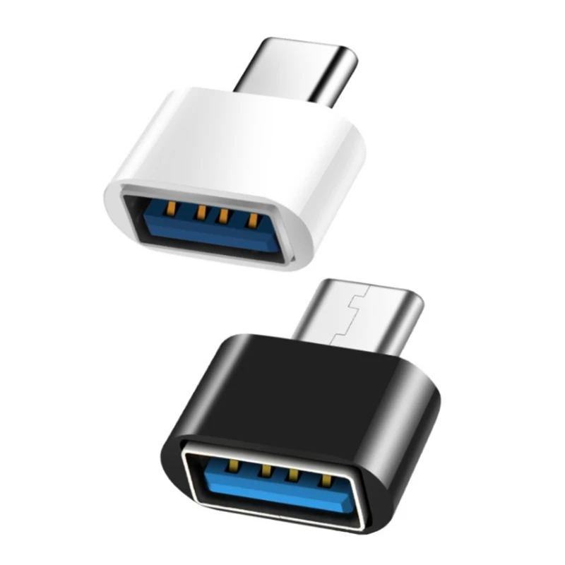 1 Pair More Convenient Universal TypeC to USB Adapter for Tablets and Mobile