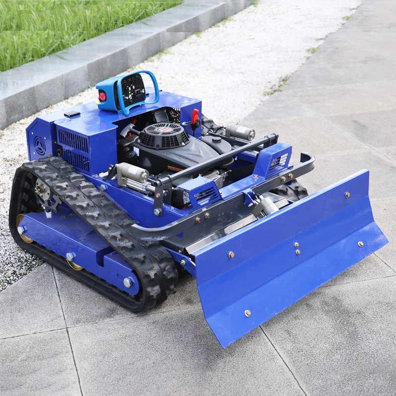 Customized Remote Control Automatic Lawn Mower - Crawler Commercial Grass Cutting Machine for Winter Snow Removal